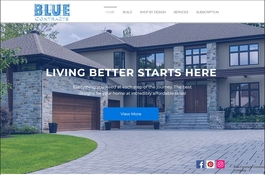 Website Design And Development For Blue Contracts LLC